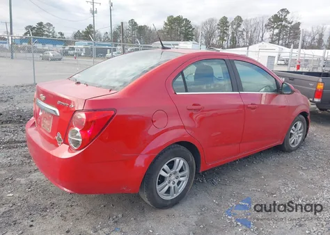 2012 Chevrolet Sonic 2Lt из США, поврежденный, VIN 1G1JC5SH8C4219953